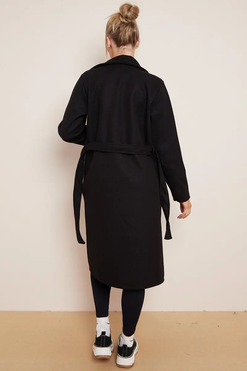 Isla - Women's Double-Breasted Belted Coat