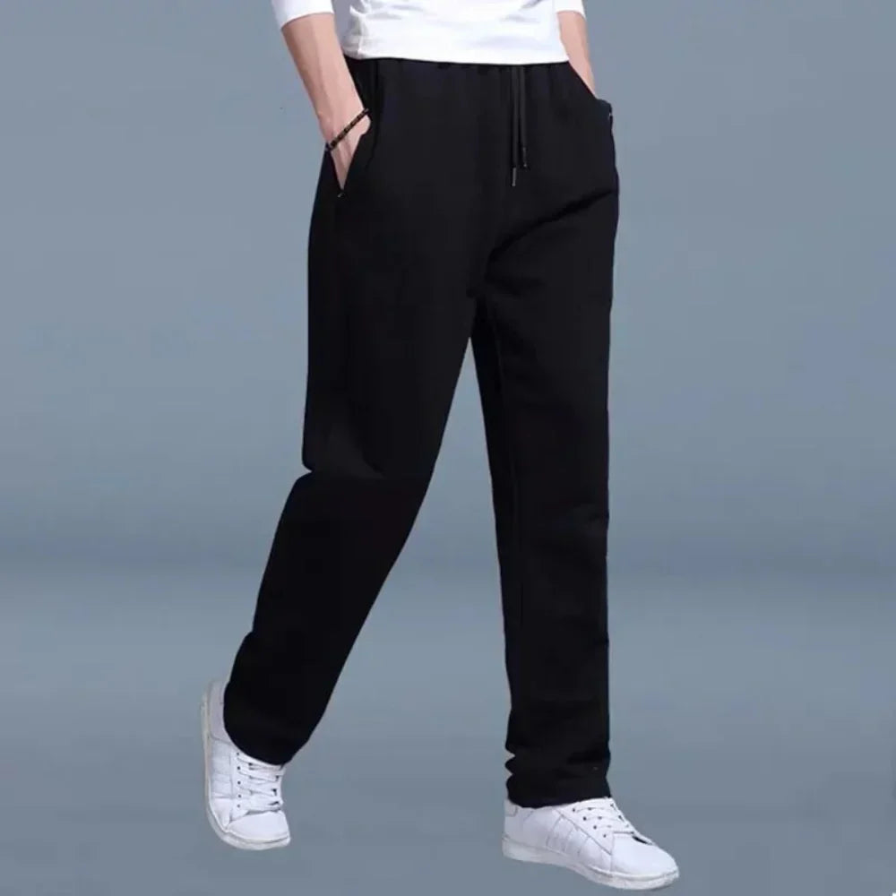 Wilson Men’s Sweatpants – Regular Fit Drawstring Trousers