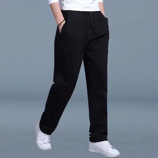 Wilson Men’s Sweatpants – Regular Fit Drawstring Trousers