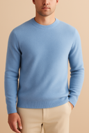 Nico – Herren O-Ausschnitt Locker Geschnittener Pullover