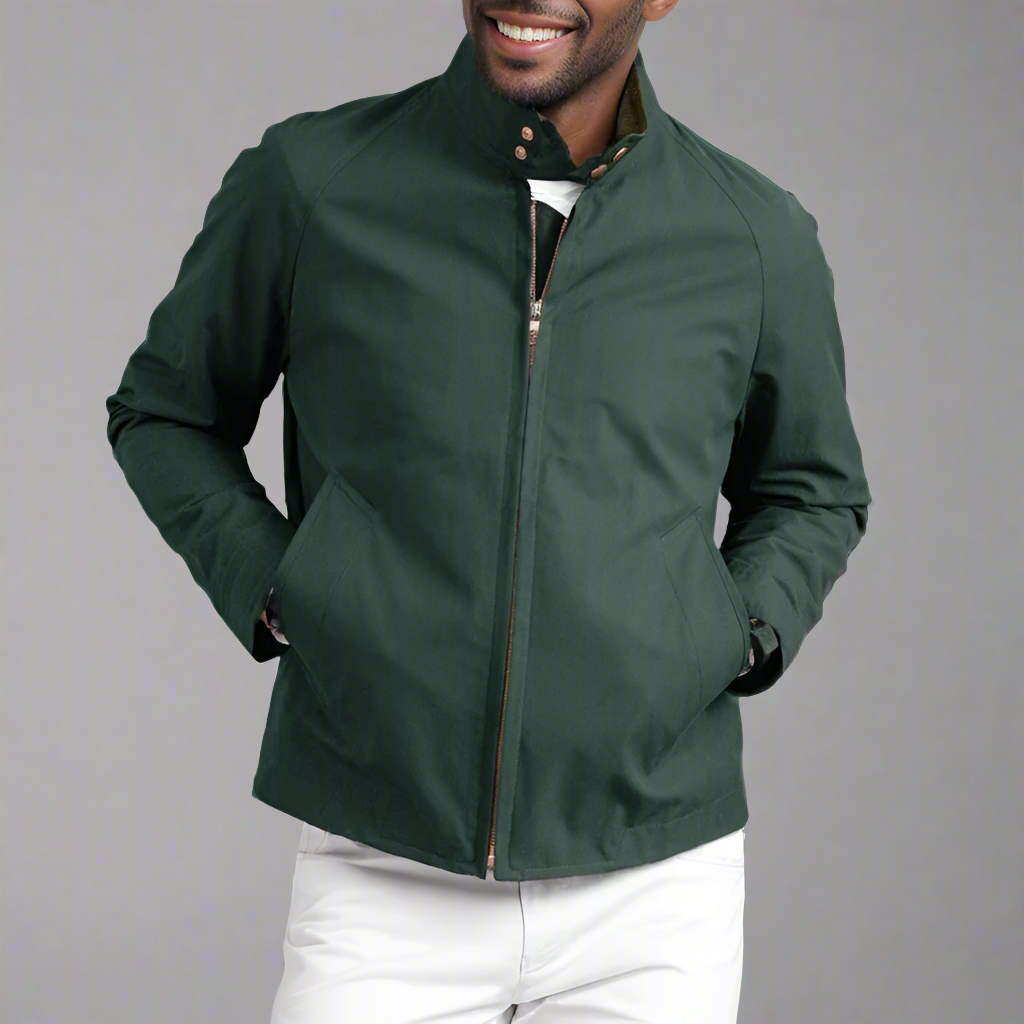 Marcus Men’s Lightweight Jacket – Zip-Up Casual Wear