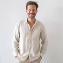 Barclay & Bloom - Men's Solid Linen Shirt