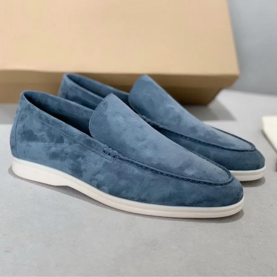 Tristan - Men’s Leather Loafers Casual Slip On