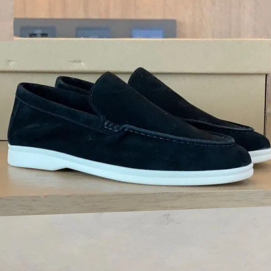 Tristan - Men’s Leather Loafers Casual Slip On