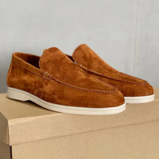 Tristan - Men’s Leather Loafers Casual Slip On