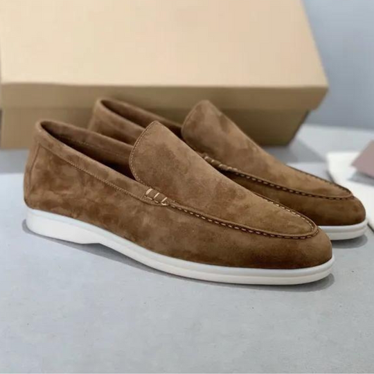 Tristan - Men’s Leather Loafers Casual Slip On