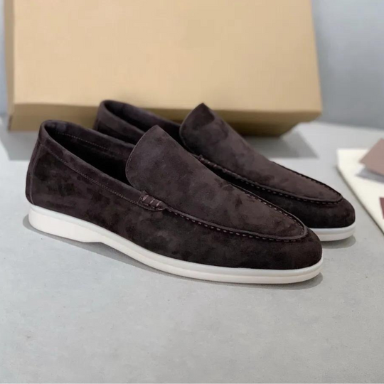 Tristan - Men’s Leather Loafers Casual Slip On