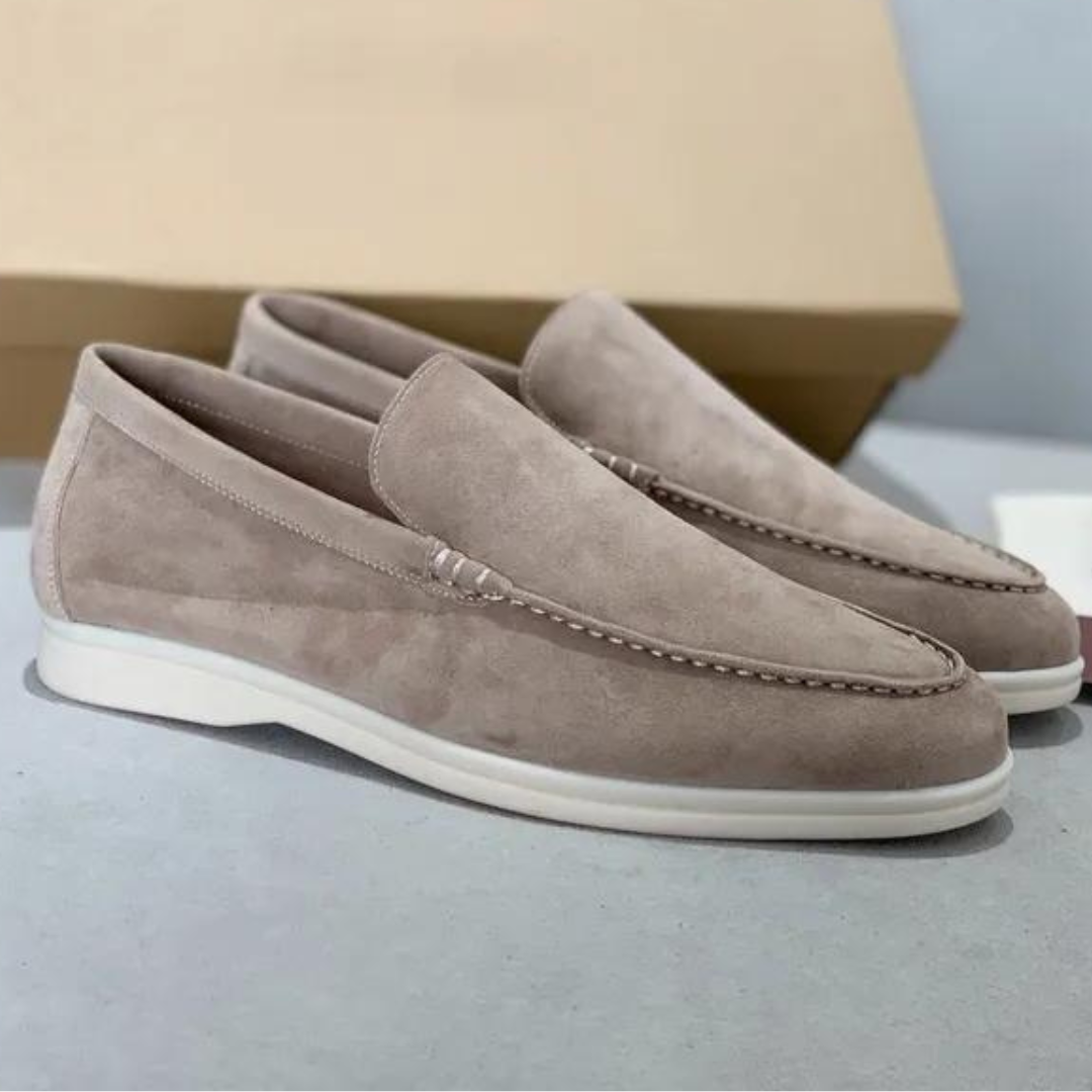 Tristan - Men’s Leather Loafers Casual Slip On