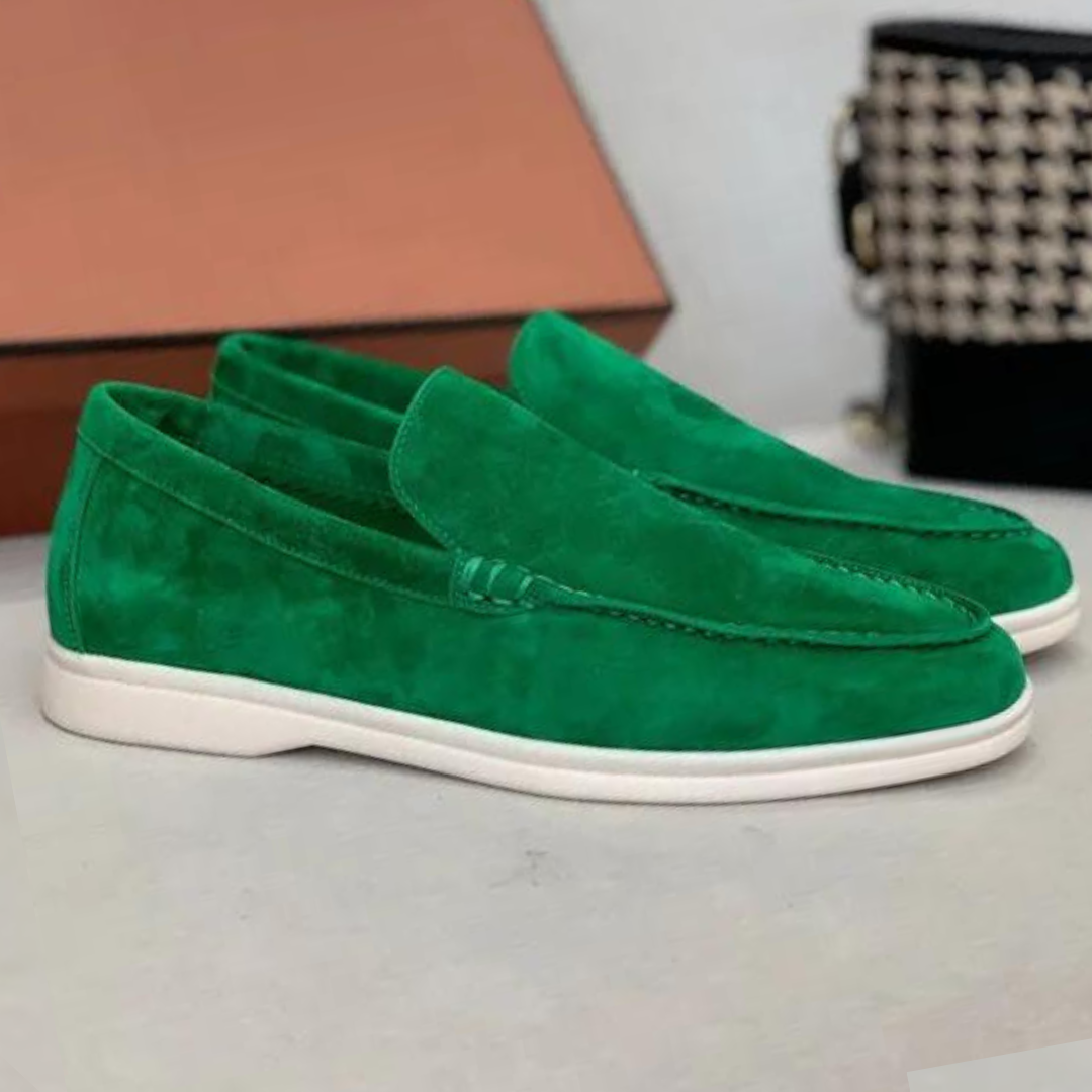Tristan - Men’s Leather Loafers Casual Slip On