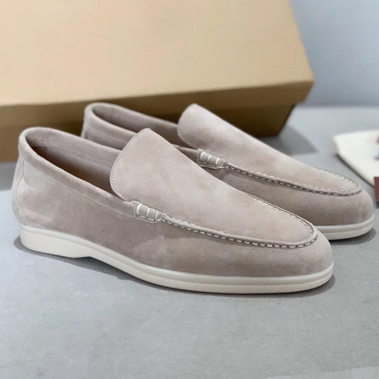 Tristan - Men’s Leather Loafers Casual Slip On