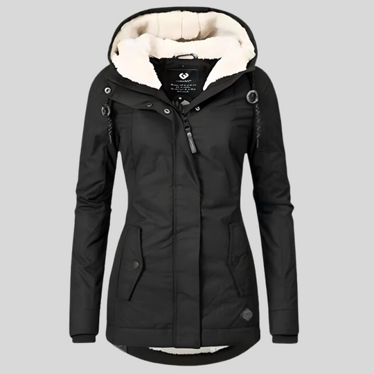 Barclay & Bloom | Women’s Winter Jacket – Fleece-Lined Hooded Coat for Cold Weather