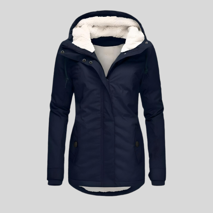 Barclay & Bloom | Women’s Winter Jacket – Fleece-Lined Hooded Coat for Cold Weather