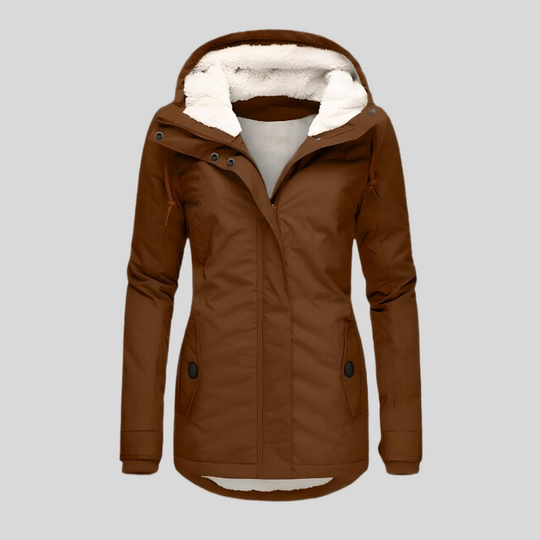 Barclay & Bloom | Women’s Winter Jacket – Fleece-Lined Hooded Coat for Cold Weather