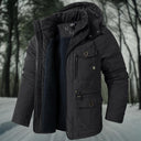 Graham Herrenparka – Kapuzen-Winterjacke mit mehreren Taschen