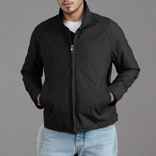 Marcus Men’s Lightweight Jacket – Zip-Up Casual Wear