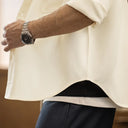 Logan Men’s Overshirt – Long Sleeve Cotton Blend