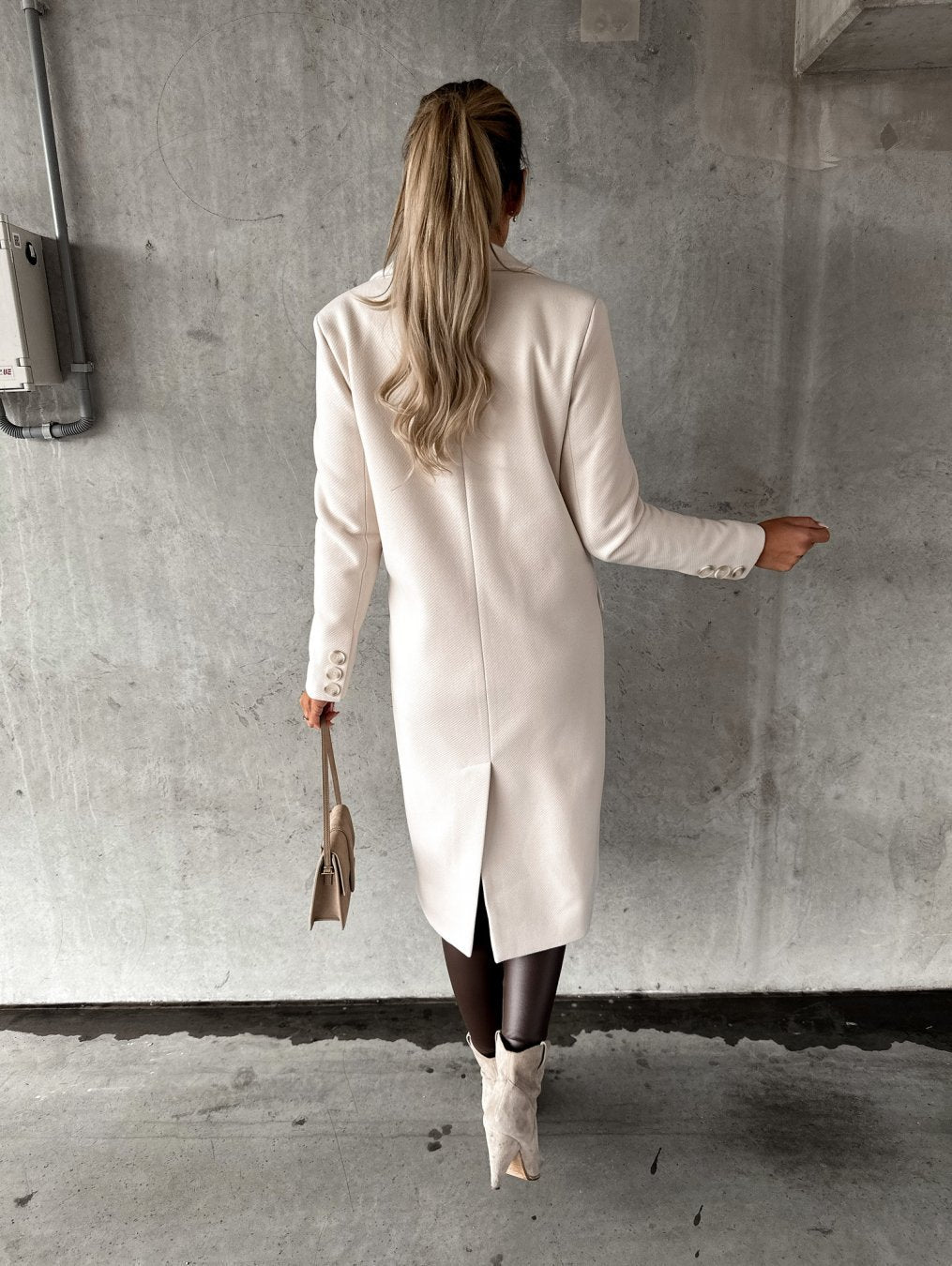 Claudine - Elegante Lange Winterjas