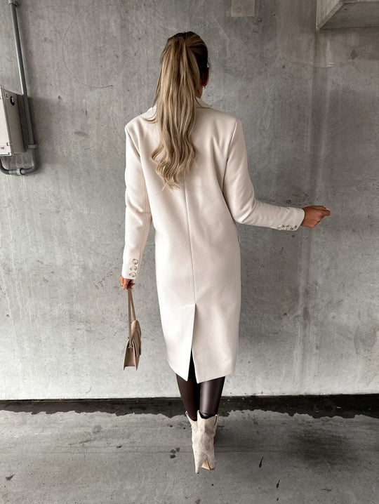 Claudine - Elegante Lange Winterjas