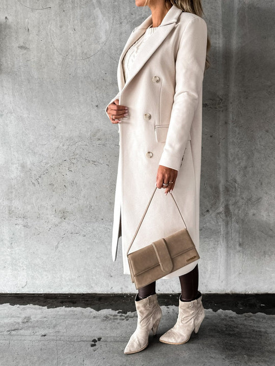 Claudine - Elegante Lange Winterjas