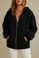 Viola – Women’s Zip-Up Hoodie with Pockets