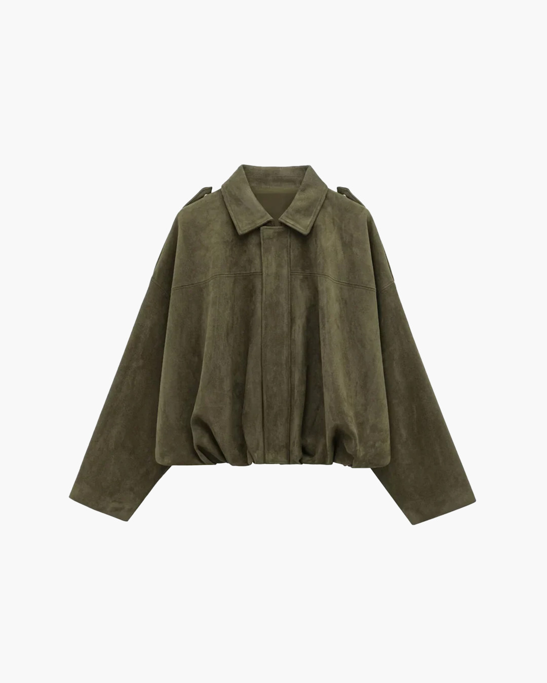 Liora | Women's Suede Bomber Jacket