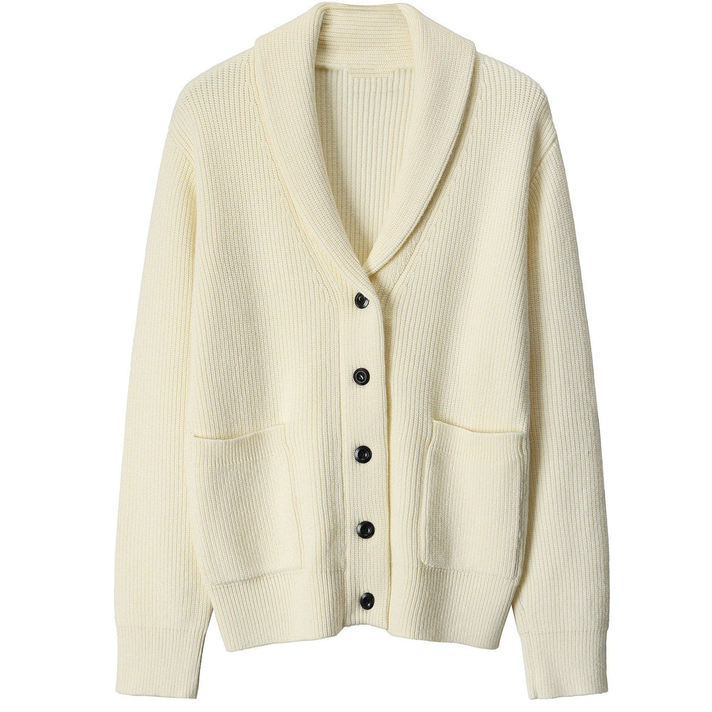 Callum | Shawl Collar Knit Cardigan