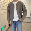Nolan | Men's Zip-Up Knit Cardigan – Stylish, Comfortable & Versatile