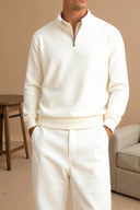 Mark – Halb-Reißverschluss Pullover für Herren