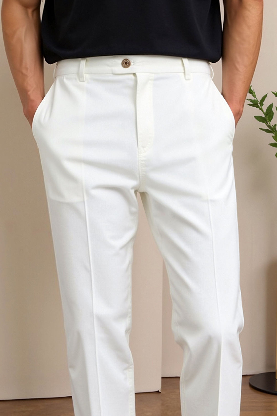 Darmian – Slim Fit Tailored Trousers for Men