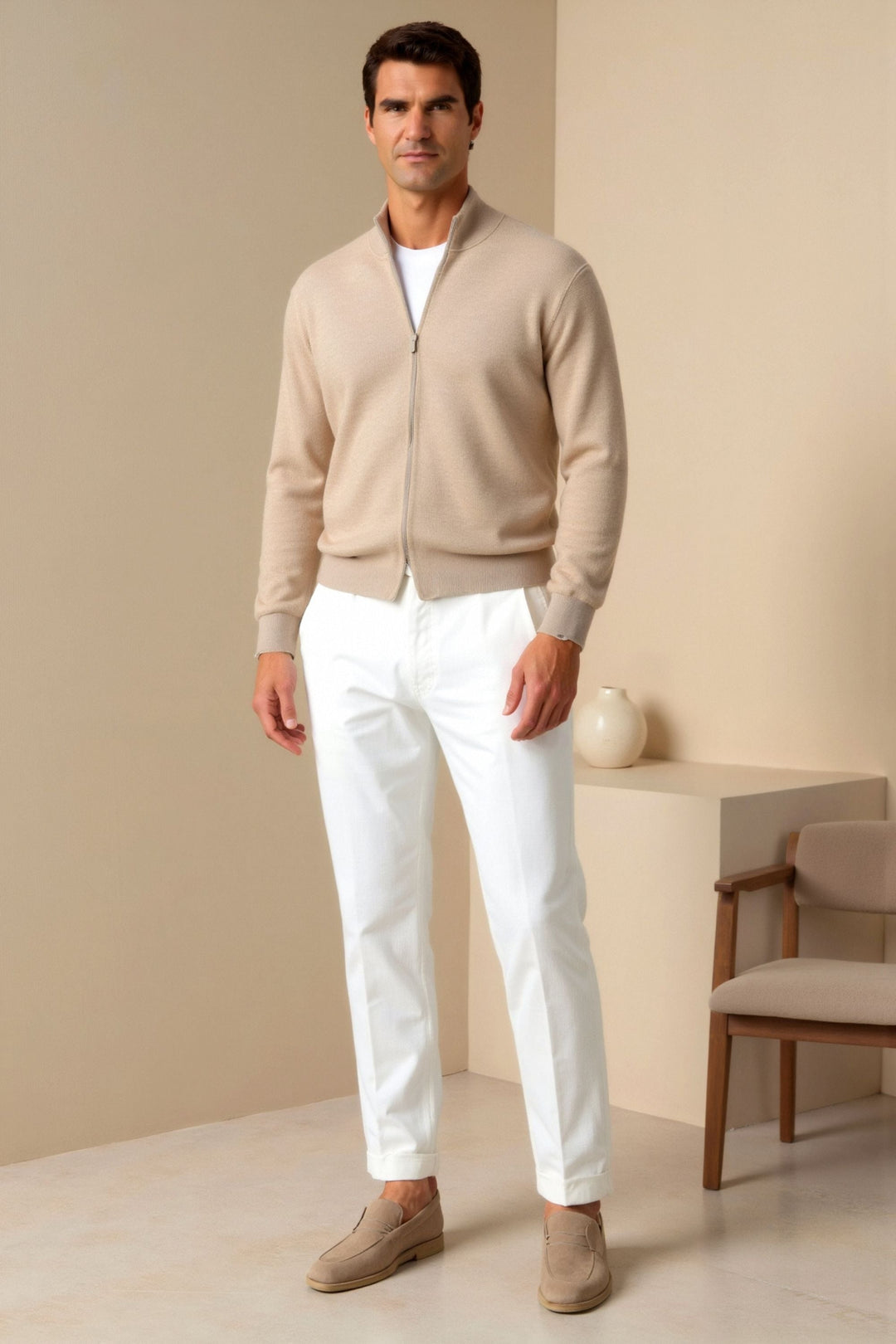 Darmian – Slim Fit Tailored Trousers for Men
