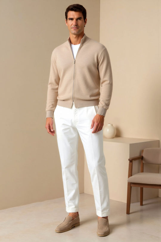 Darmian – Slim Fit Tailored Trousers for Men