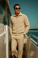 Matthias – Knitted Full Zip Cardigan for Men