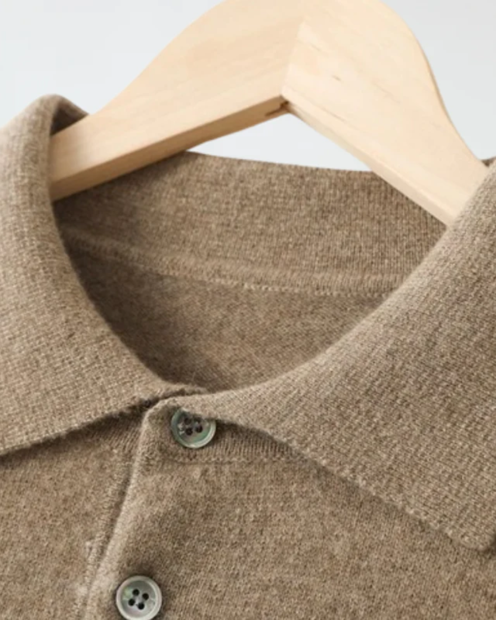 Calvin – Men’s Cashmere Polo Sweater