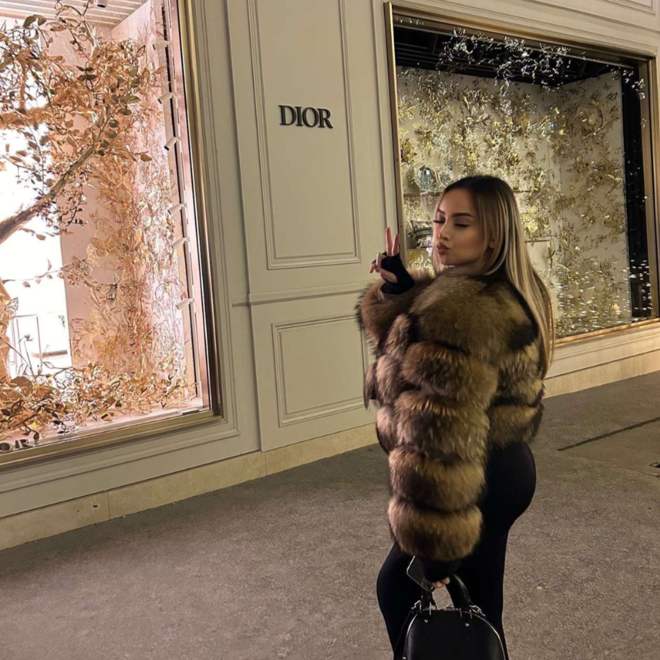 Barclay & Bloom | Women’s Faux Fur Jacket – Short Plush Winter Coat