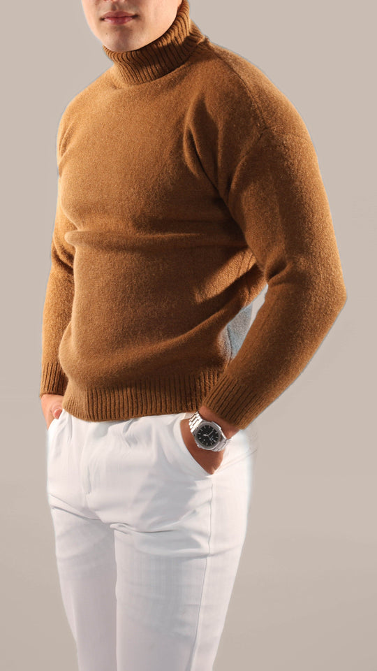 Reginald – Men’s Classic Turtleneck Sweater