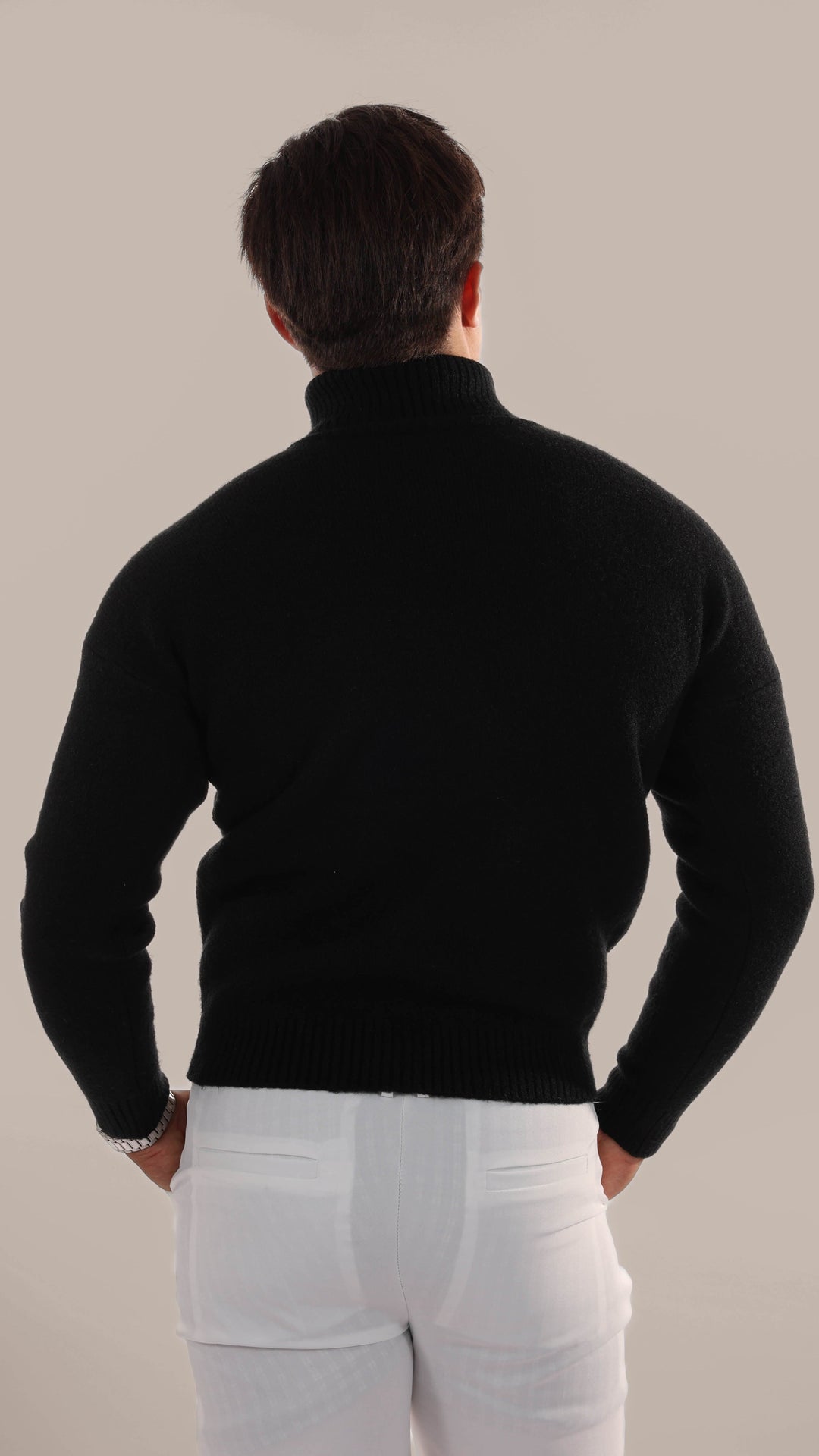 Reginald – Men’s Classic Turtleneck Sweater