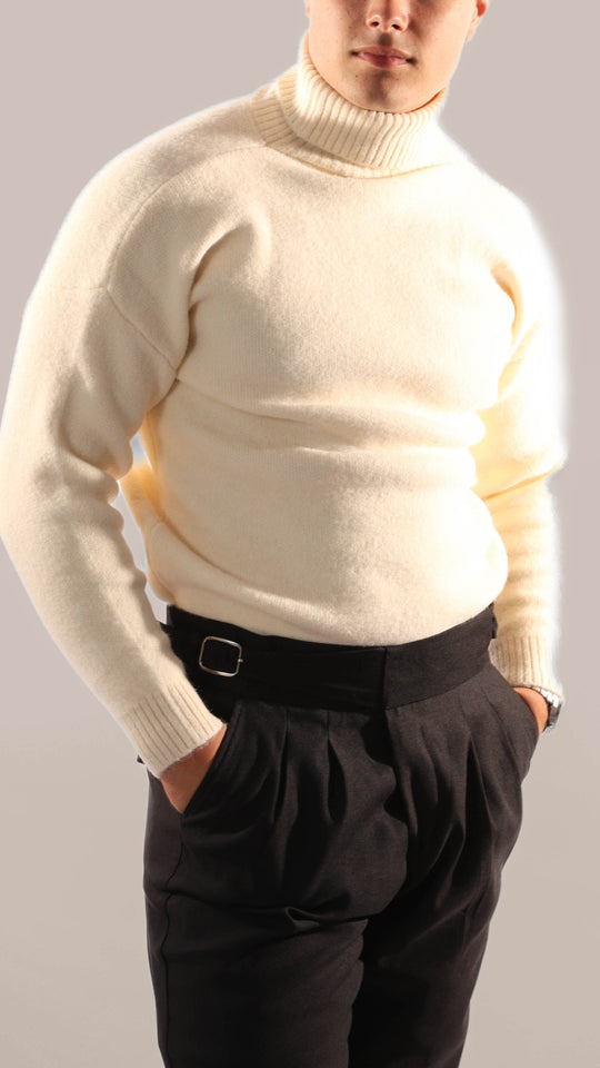 Reginald – Men’s Classic Turtleneck Sweater