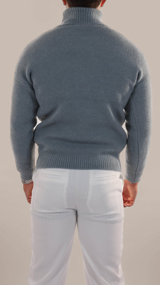 Reginald – Men’s Classic Turtleneck Sweater