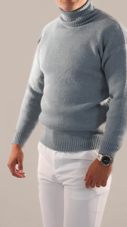 Reginald – Men’s Classic Turtleneck Sweater
