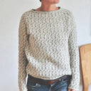 Marla | Damen Strukturierter Strickpullover