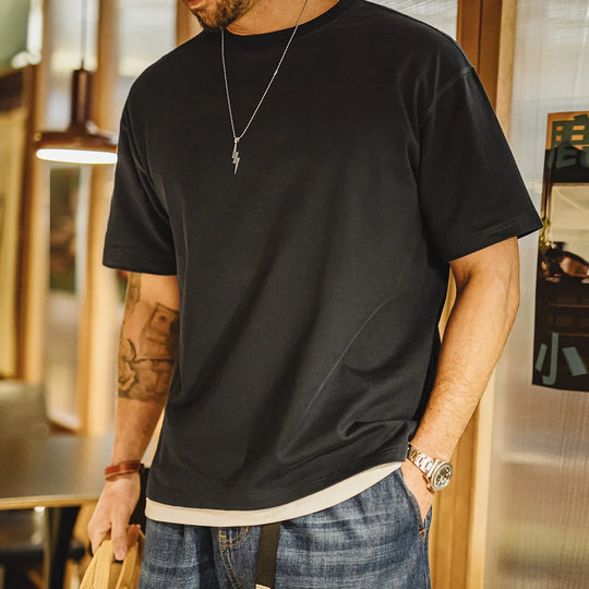 Maden – Crew Neck Short Sleeve T-Shirt