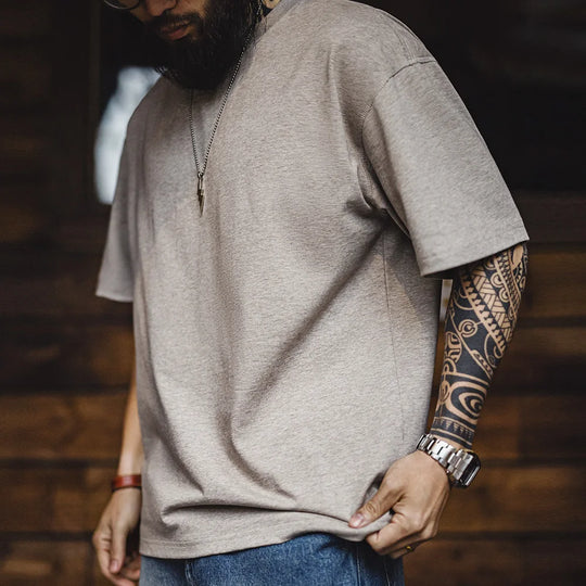 Maden – Crew Neck Short Sleeve T-Shirt