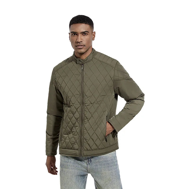 Ethan Herren Steppjacke – Leichte Reißverschlussjacke