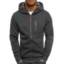 Declan | Men's Full-Zip Hoodie with Adjustable Hood and Pockets