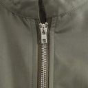 Damen Ärmelloses Maxi-Kleid mit Reißverschluss vorne Eleganter Faltenrock