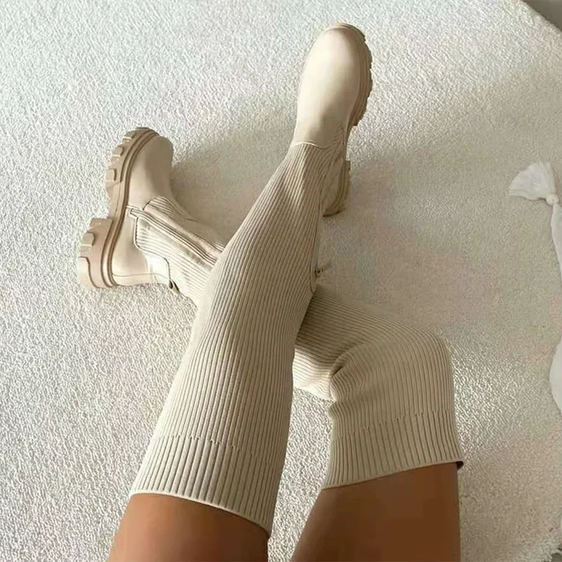 Selene | Over-the-Knee Stretch Boots