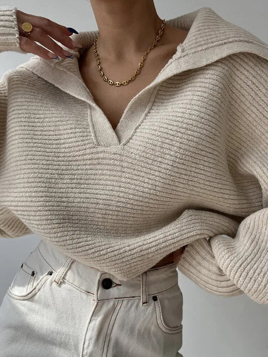 Sharon - Women's Braided Cropped Top with V-Neck