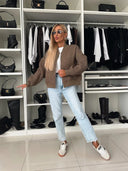 Ivy | Women's Quilted Bomber Jacket