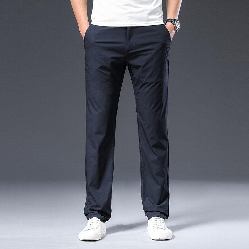 Marc – Classic Straight Fit Stretch Pants for Men