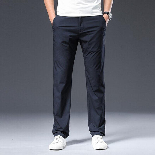 Marc – Classic Straight Fit Stretch Pants for Men
